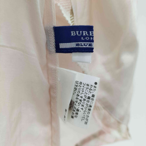 バーバリーブルーレーベル BURBERRY BLUE LABEL チェックフリルデザインブラウス レディース EUR:38