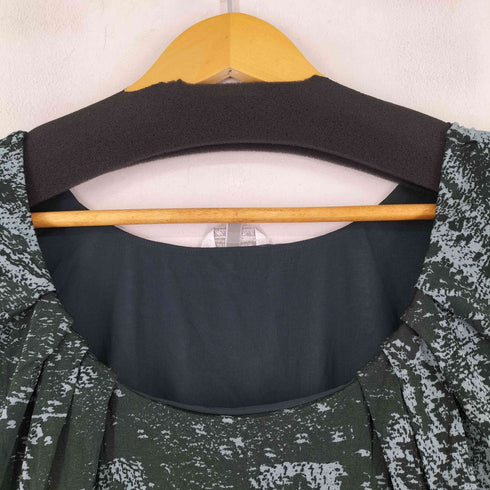 マックスマーラ MAX MARA 総柄ギャザーデザインカットソー レディース L