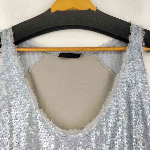 ダナキャランニューヨーク DKNY スパンコールドッキングタンクトップ レディース import:S