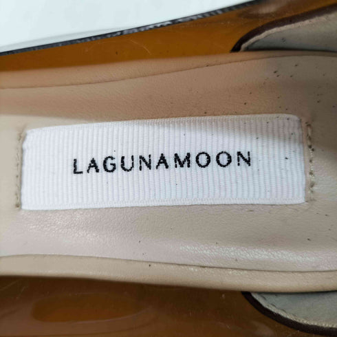 ラグナムーン LAGUNAMOON オープントゥパンプス レディース JPN:S