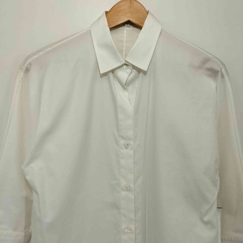 トーマスメイソン thomas mason L/S コットン 燕尾シャツ レディース JPN:38