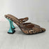 ジェフリーキャンベル Jeffrey Campbell パイソン柄ミュール レディース JPN:36