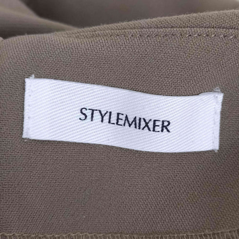 スタイルミキサー STYLEMIXER カラーフレアワンピース レディース JPN:M