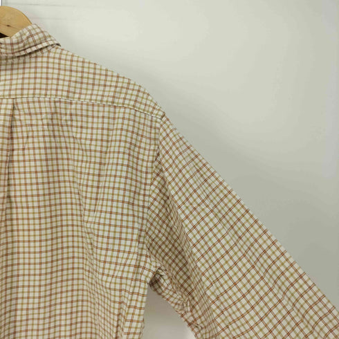ラルフローレン RALPH LAUREN 90S BLAKE ポニー刺繍 B.D チェック柄 L/S シャツ メンズ import:L