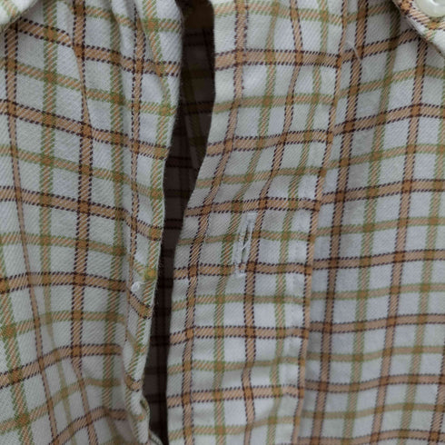 ラルフローレン RALPH LAUREN 90S BLAKE ポニー刺繍 B.D チェック柄 L/S シャツ メンズ import:L