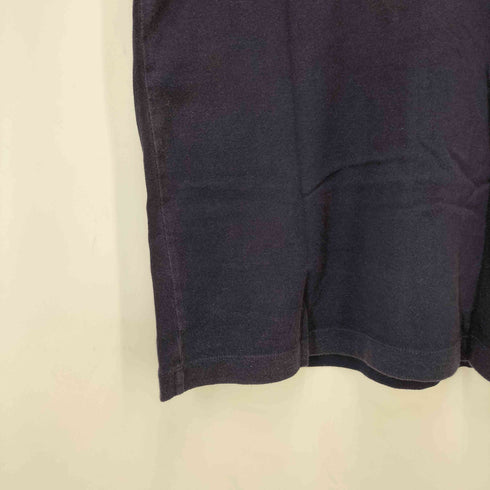バーバリーブラックレーベル BURBERRY BLACK LABEL ロゴ プリント S/S Vネック Tシャツ メンズ JPN:2