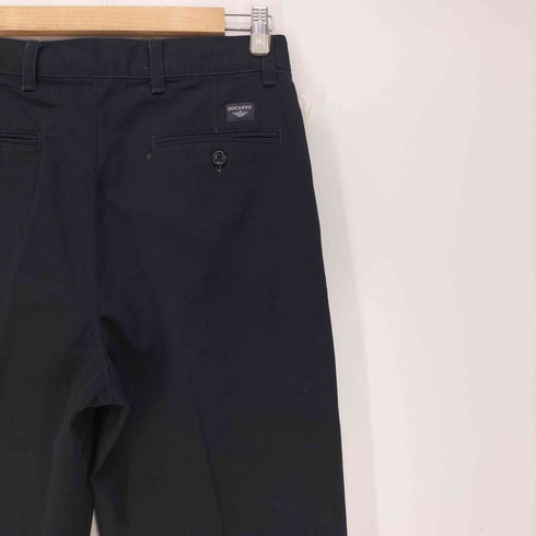 ドッカーズ DOCKERS 00S ロゴワッペン 2タック テーパード センタープレス チノ パンツ メンズ W30 L30