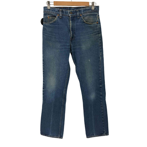 リーバイス Levis 80S MADE IN USA オレンジタブ ボタン裏532 509 テーパードデニムパンツ メンズ 31/31