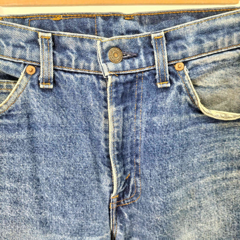 リーバイス Levis 80S MADE IN USA オレンジタブ ボタン裏532 509 テーパードデニムパンツ メンズ 31/31