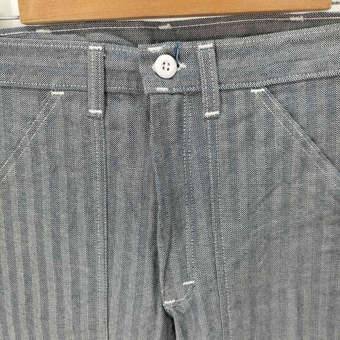 ガンホー GUNG HO MADE IN USA ヘリンボーンストライプパンツ メンズ