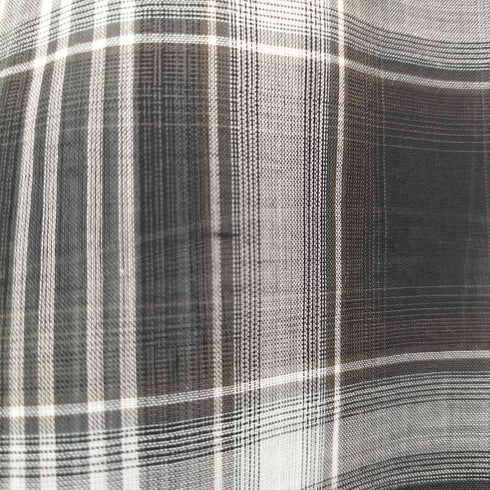 オーラリー AURALEE WOOL RECYCLE POLYESTER SHEER CLOTH STAND COLLAR SHIRT スタンドカラー シャツ レディース JPN:1