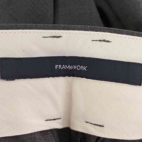 フレームワーク FRAMeWORK サマーウールコクーンパンツ レディース 36