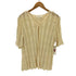 エスカーダ ESCADA イタリア製 レーヨン フリンジ S/S トップス レディース EUR:40