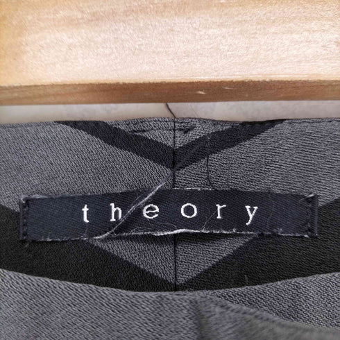 セオリー theory レーヨン混 ストライプパンツ メンズ 6