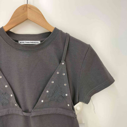 MORE THAN PARADISE BIKINI LAYERED TOP ビキニ レイヤード トップ レディース ONE SIZE