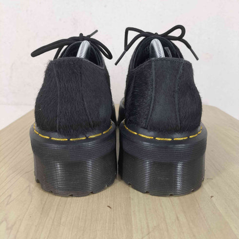 ドクターマーチン Dr.Martens 1461 QUAD 3ホールシューズ HAIR ON BLACK メンズ UK:7