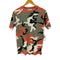 Military Reproduts カモ柄 クルーネックTシャツ メンズ