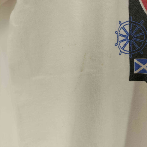 90s royalcaribbean シングルステッチ プリントTシャツ メンズ import:L