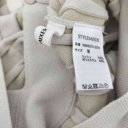 スタイルミキサー STYLEMIXER パターンリブニットワンピース レディース JPN:M