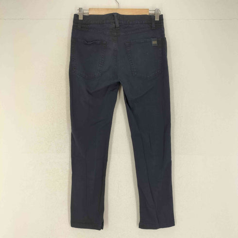 ドルチェアンドガッバーナ DOLCE&GABBANA バックポケットロゴプレートコットンパンツ レディース 44