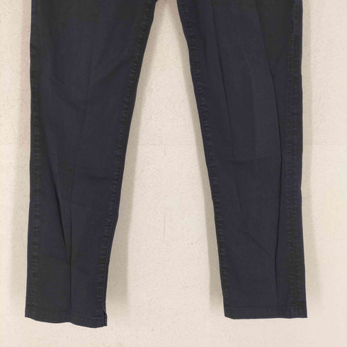 ドルチェアンドガッバーナ DOLCE&GABBANA バックポケットロゴプレートコットンパンツ レディース 44
