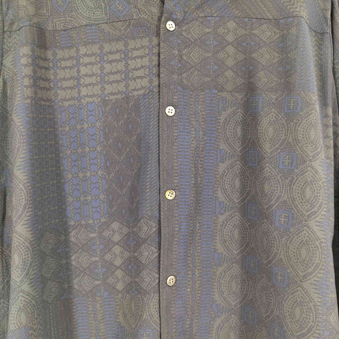 プランテーション Plantation 総柄シャツワンピース レディース JPN:M