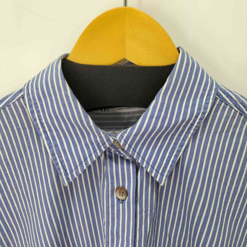 ザラ ZARA オーバーサイズストライプシャツ レディース import:S
