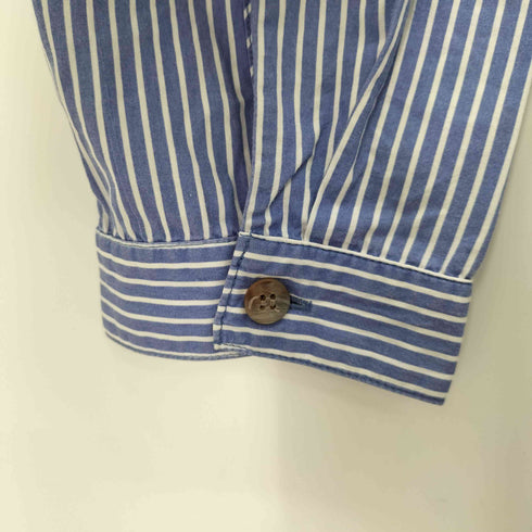 ザラ ZARA オーバーサイズストライプシャツ レディース import:S