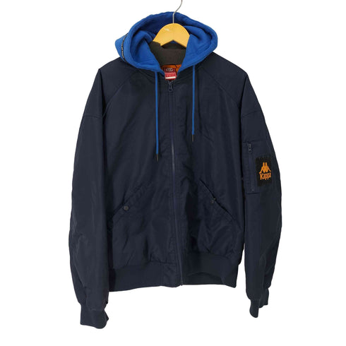 カッパ Kappa フーデット中綿ジャケット メンズ import:XL