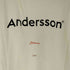 アンダースンベル Andersson Bell ロゴ刺繍 バックプリント クルーネック Tシャツ メンズ import:L