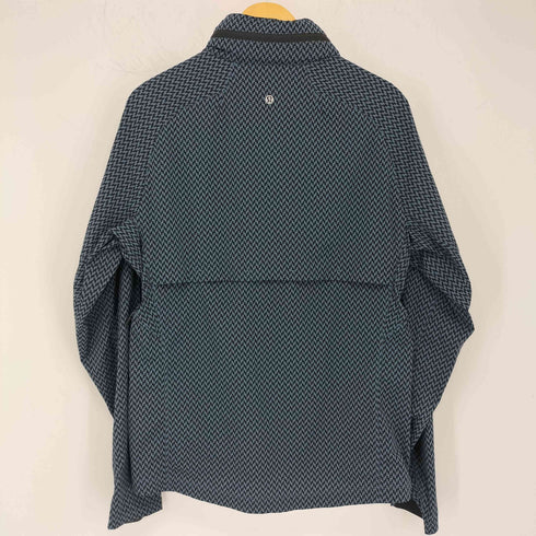 ルルレモン lululemon 総柄ジップジャケット レディース