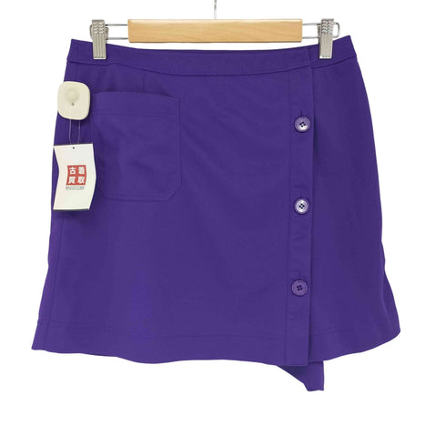ラバンスポーツ LANVIN SPORT フロントボタンミニスカート レディース JPN:M