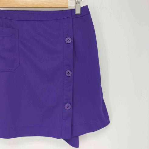 ラバンスポーツ LANVIN SPORT フロントボタンミニスカート レディース JPN:M