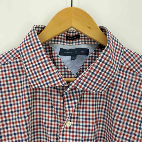 トミーヒルフィガー TOMMY HILFIGER ギンガムチェック L/S シャツ メンズ 18 34-35