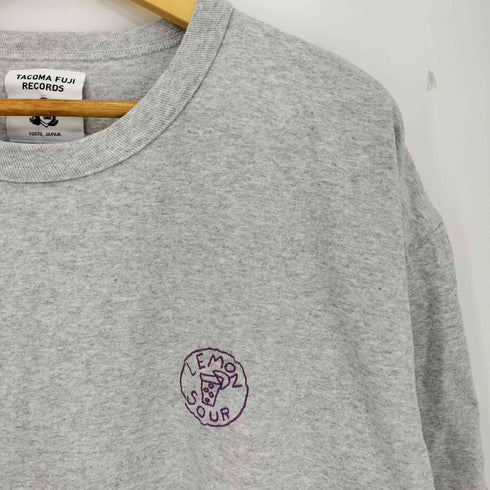 タコマフジレコード TACOMA FUJI RECORDS LEMON SOUR 刺繍 クルーネックTシャツ メンズ