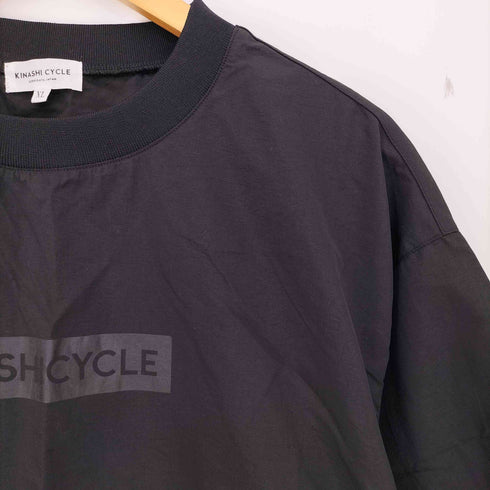 キナシサイクル 木梨サイクル KINASHI CYCLE ロゴプリント ナイロンプルオーバーシャツ メンズ JPN:XL
