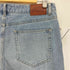 emis 25SS FRAYED EDGE DENIM SHORTS ロゴ 刺繍 ダブルニー デニム ペインター ショート パンツ ショーツ 韓国 レディース L
