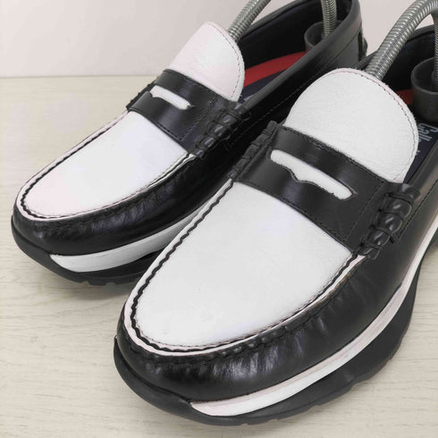 CallagHan モノトーンハイシャインローファースニーカー メンズ JPN:41