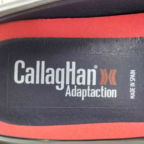 CallagHan モノトーンハイシャインローファースニーカー メンズ JPN:41