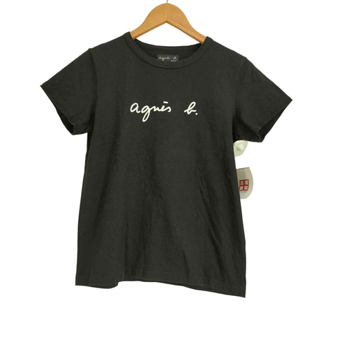 アニエスベー agnes b. PARIS ロゴプリントカットソー レディース 2