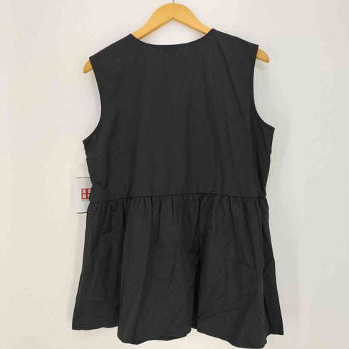 1chaku. ノースリーブペプラムブラウス レディース JPN:L