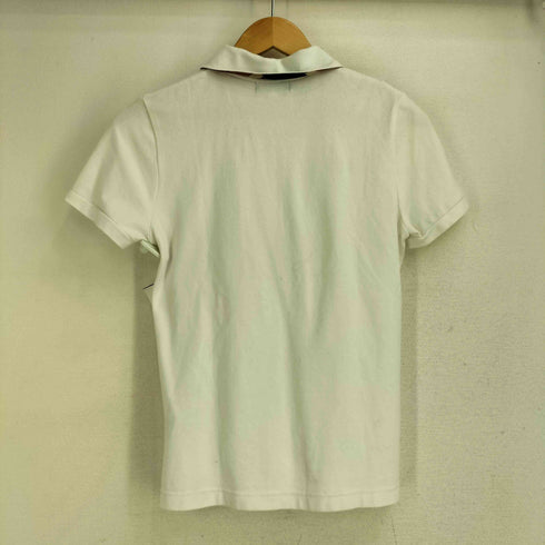 ブルーレーベルクレストブリッジ BLUE LABEL CRESTBRIDGE CBチェック 半袖ポロシャツ レディース 40