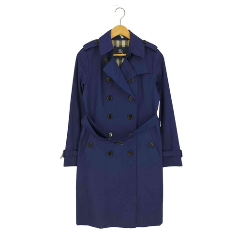 バーバリーロンドン BURBERRY LONDON 裏地ノバチェック ベルテッド トレンチコート レディース 38