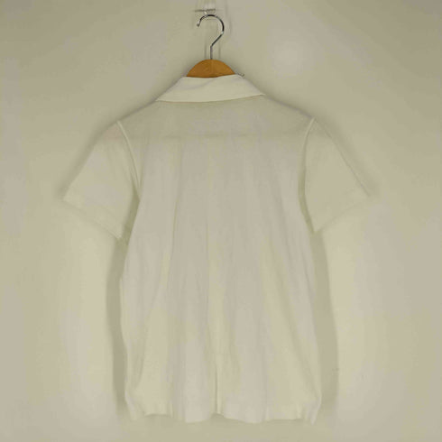 トリココムデギャルソン tricot COMME des GARCONS 切替 ピンタック 丸襟 ラウンドカラー シャツ レディース JPN:S