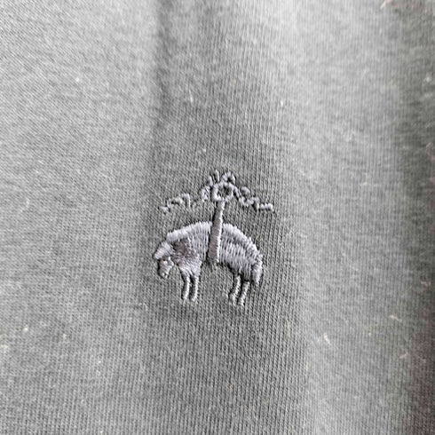 ブルックスブラザーズ BROOKS BROTHERS ロゴ刺繍 Vネックカットソー レディース S