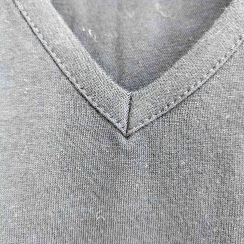 ブルックスブラザーズ BROOKS BROTHERS ロゴ刺繍 Vネックカットソー レディース S