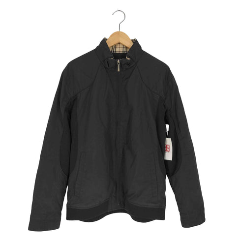 バーバリーブラックレーベル BURBERRY BLACK LABEL メッシュ切替 ナイロンジャケット メンズ import:M