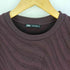 ザラ ZARA ウェーブパターン クルーネックスウェット レディース import:M