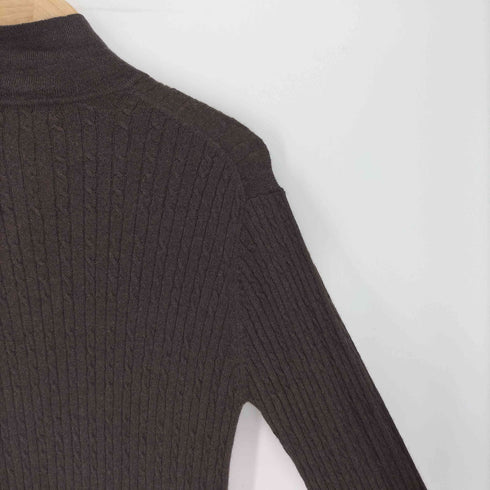 ポールスチュアート Paul Stuart Imported Yarn ケーブル ウール ニット カーディガン メンズ import:M