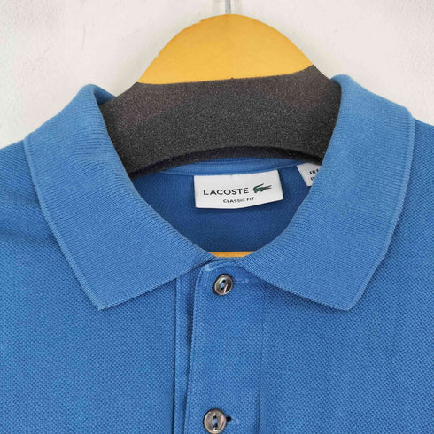 ラコステ LACOSTE ロゴ刺繍 S/S ポロシャツ メンズ import:L